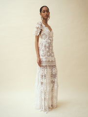 ADELINA Crochet Gown