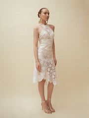 MERCEDES Halter Dress