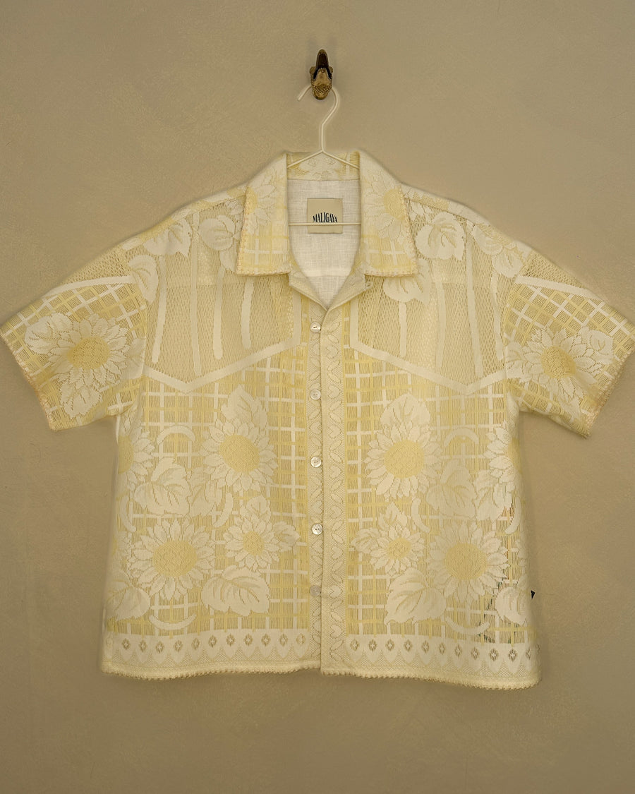 CIRILO Lace Tablecloth Shirt