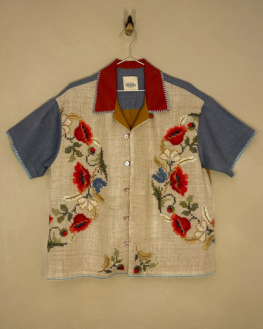 BERNARDO Tablecloth Shirt