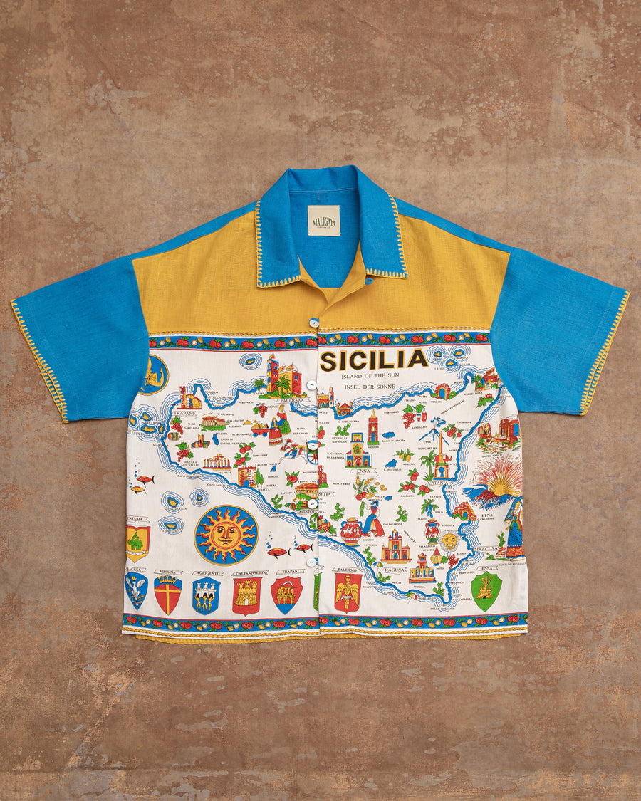 SICILIA Postcard Shirt