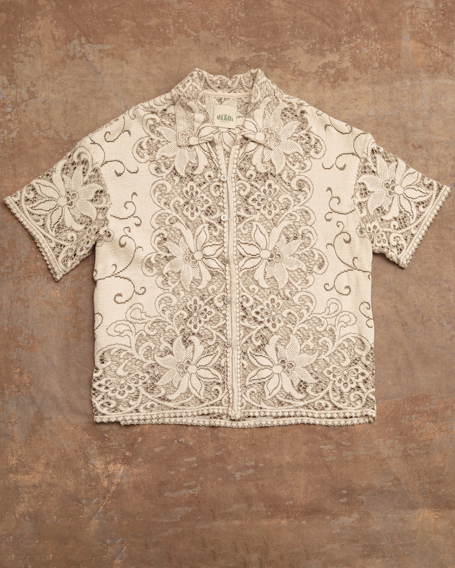 JOSHUA Lace Tablecloth Shirt