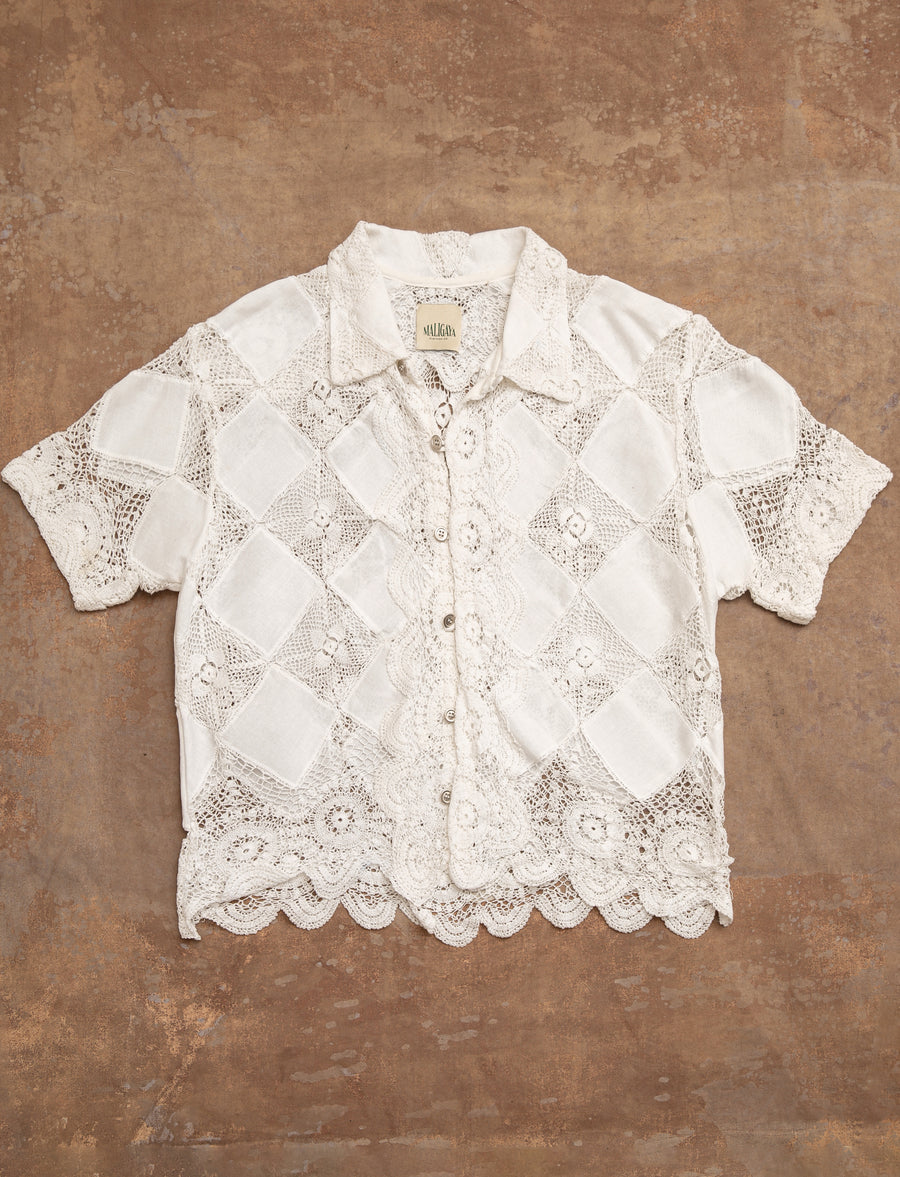 GERONIMO Lace Tablecloth Shirt