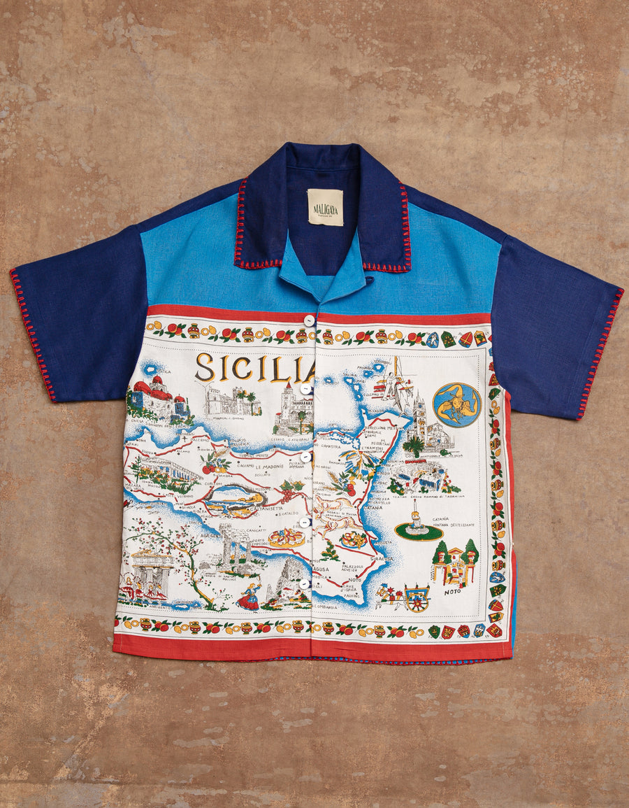 SICILY Postcard Shirt