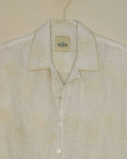 MOLAVE Flora Linen Shirt